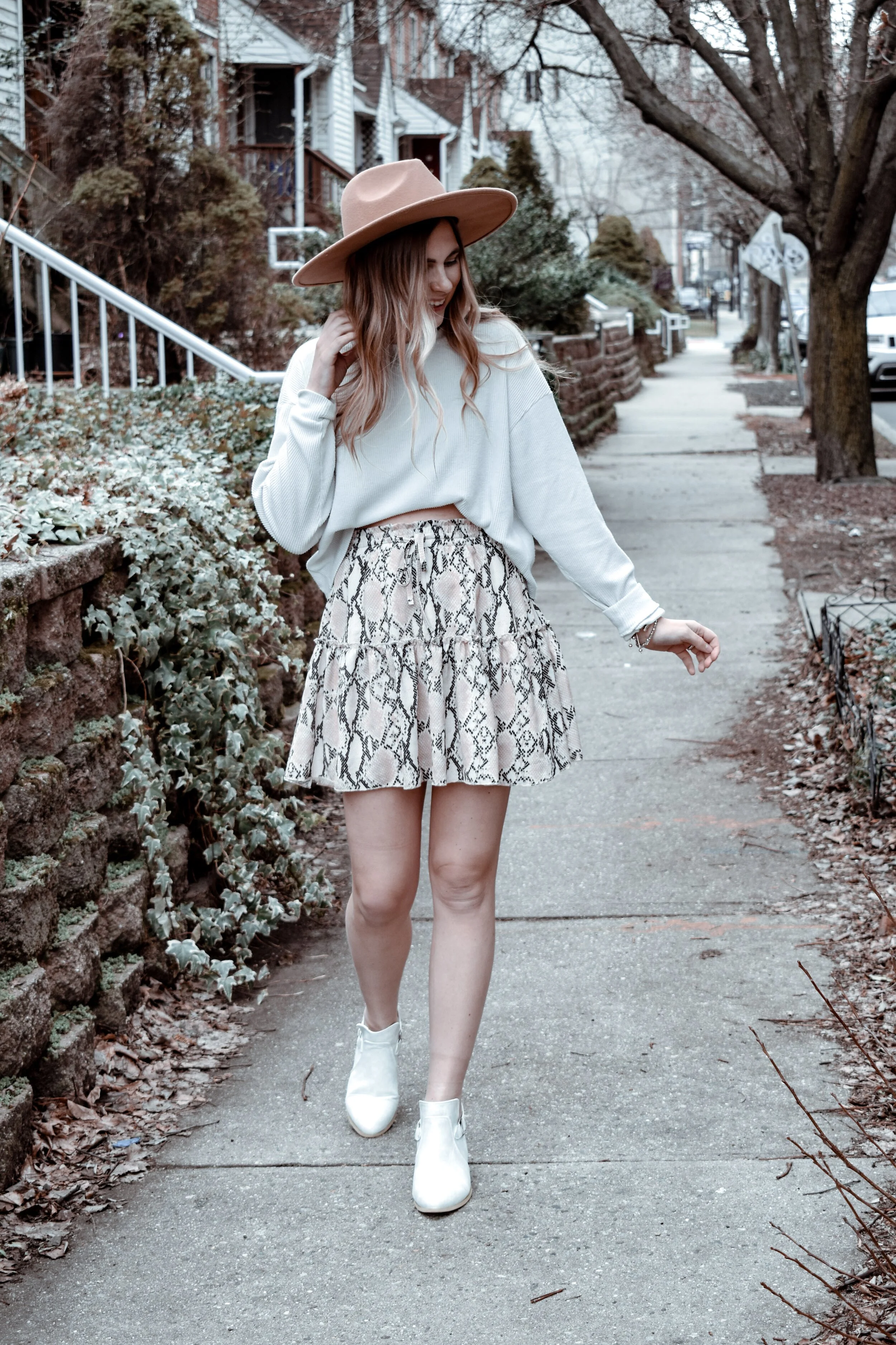 Snakeskin skirt store amazon